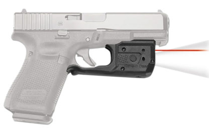 Crimson Trace 0169401 LL-807 Laserguard Pro  Black Red Laser Glock Full Size & Compact
