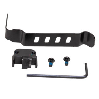 Techna Clip P320BA Conceal Carry Gun Belt Clip Fits Sig P320 Black Carbon Fiber Belt Mount
