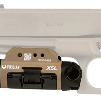 Viridian 9300016 X5L-FDE Gen 3 X Series Flat Dark Earth 500 Lumens LED White