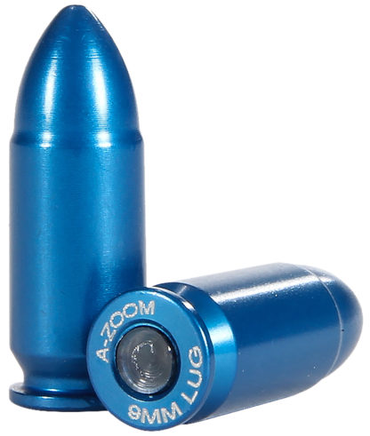 A-Zoom 15316 Blue Snap Caps Pistol 9mm Luger 10 Pack