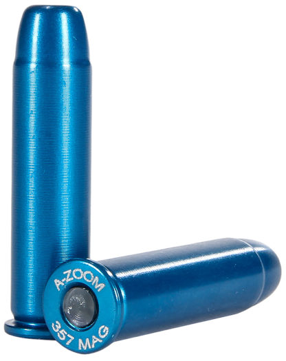 A-Zoom 16319 Blue Snap Caps Revolver 357Mag 12Pack