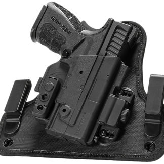 Alien Gear Holsters SSIW0771RHXX ShapeShift 4.0 IWB Black Polymer Belt Clip Fits Ruger LC9