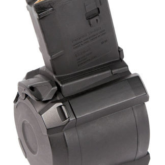 Magpul MAG576-BLK PMAG GEN M3 60rd Drum 223 Rem/5.56x45mm NATO Fits AR-15/M16/M4 Black Polymer