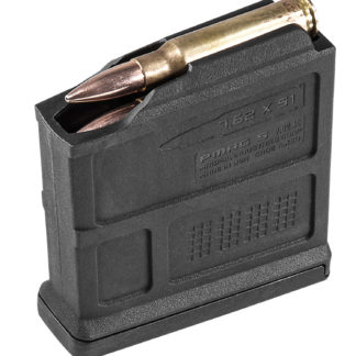 Magpul MAG549-BLK PMAG  Black AICS 5rd 6.5 Creedmoor/308 Win/7mm-08 Rem/260 Rem/243 Win/7.62x51mm NATO for Short Bolt Action Rifles