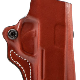 DeSantis Gunhide 019TA8JZ0 Mini Scabbard  OWB Tan Leather Belt Slide Fits Sig P365 Right Hand