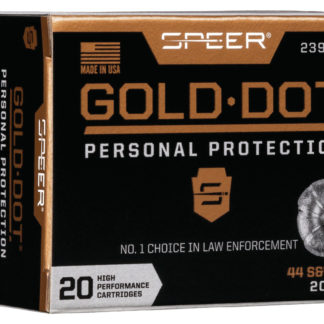 Speer 23980GD Gold Dot Personal Protection 44S&WSpl 200gr Hollow Point 20 Per Box/10 Case