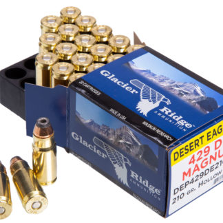 Magnum Research DEP429DE210J Desert Eagle  429DE 210gr Jacketed Hollow Point 20 Per Box/25 Case