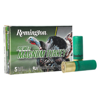 Remington Ammunition 26801 Premier Magnum Turkey 12 Gauge 3" 2 oz 4 Shot 5 Per Box/ 20 Cs