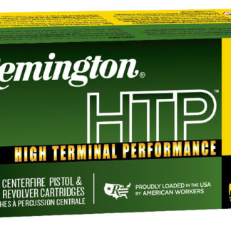 Remington Ammunition 28288 HTP  9mmLuger 115gr Jacketed Hollow Point 20 Per Box/25 Case