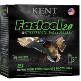 Kent Cartridge K123FS361 Fasteel 2.0  12 Gauge 3" 1 1/4 oz 1 Shot 25 Per Box/ 10 Case