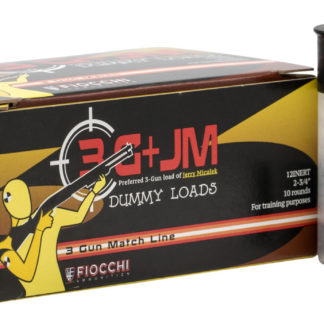 Fiocchi 12INERT Inert Dummy Rounds 12Gauge 10 Per Box/25 Case