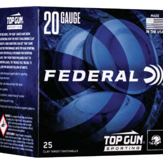 Federal TGS2248 Top Gun  20Gauge 2.75" 7/8oz 8Shot 25 Per Box/10 Case