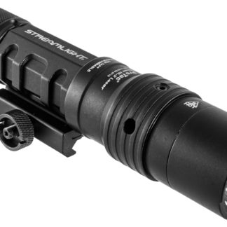 Streamlight 88090 ProTac HL-X Rail Mount Black Anodized Aluminum 60/1000 Lumens, White LED Bulb/Red Laser, 270 Meters Beam, Picatinny Rail Mount