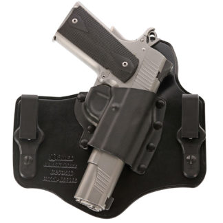 Galco KC636B KingTuk Classic IWB Black Kydex/Leather UniClip Fits Ruger LC Fits Ruger EC9 Right Hand