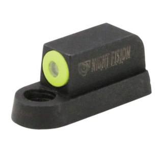 Night Fision CZU075001YGXX Tritium Front Sight for CZ-USA  Green Tritium Yellow Outline Front Sight CZ P-07/P-09/P-10