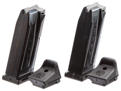 Ruger 90686 Security-9 Value Pack 10rd 9mm Luger Black Oxide Steel 2 Per Pack