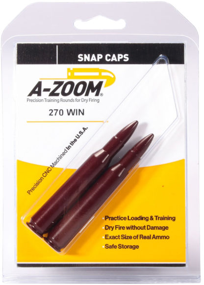 A-Zoom 12224 Rifle Snap Cap 270Win 2Pack