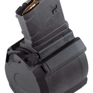 Magpul MAG993-BLK PMAG GEN M3 50rd Drum 308 Win/7.62x51mm NATO Fits AR-10/M110/SR25 Black Polymer