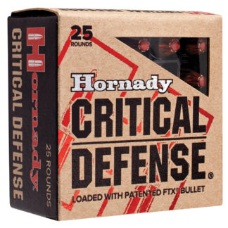 Hornady 90061 Critical Defense  327FederalMag 80gr Hornady Flex Tip eXpanding 25 Per Box/10 Case