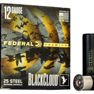 Federal PWBX134BB Black Cloud FS 12Gauge 3.50" 1 1/2oz BBShot 25 Per Box/10 Case