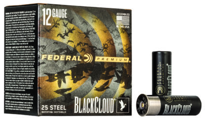 Federal PWBX1422 Black Cloud FS 12Gauge 3" 1 1/4oz 2Shot 25 Per Box/10 Case