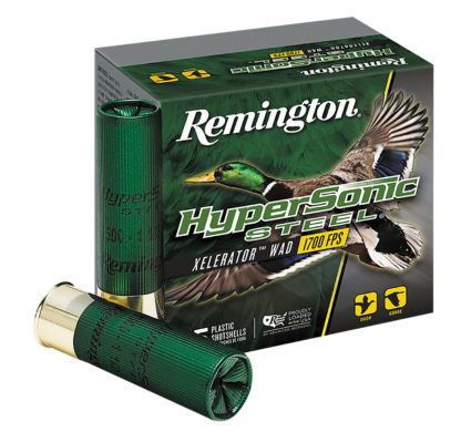 Remington Ammunition 26795 HyperSonic Steel 12Gauge 3.50" 1 3/8oz 2Shot 25 Per Box/10 Case