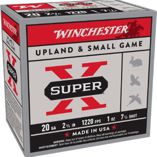 Winchester Ammo X207 Super X Heavy Game Load High Brass 20Gauge 2.75" 1oz 7.5Shot 25 Per Box/10 Case