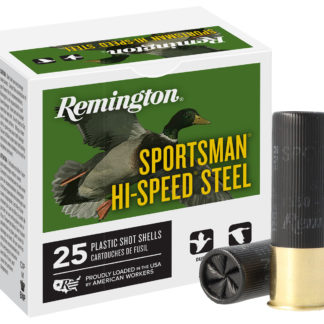 Remington Ammunition 26605 Sportsman Hi-Speed Steel 10Gauge 3.50" 1 3/8oz BBShot 25 Per Box/10 Case