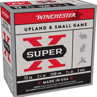 Winchester Ammo X12P5 Super X Game Load High Brass 12Gauge 2.75" 1 1/4oz 5Shot 25 Per Box/10 Case *Pheasant