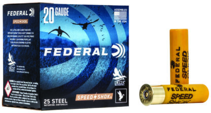 Federal WF2094 Speed-Shok  20Gauge 3" 7/8oz 4Shot 25 Per Box/10 Case
