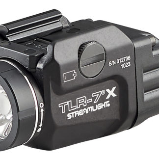 Streamlight 69424 TLR-7X Gun Light  Black Anodized 500 Lumens White LED