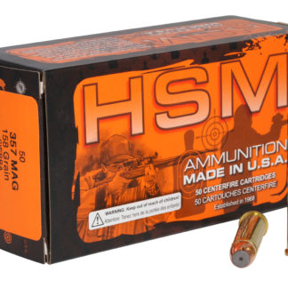 HSM 35722N Pro Pistol  357 Mag 158 gr Jacketed Soft Point 50 Per Box/ 10 Case