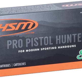 HSM 500SW9N Pro Pistol  500 S&W Mag 400 gr Jacketed Soft Point 20 Per Box/ 25 Case