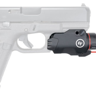 Crimson Trace 0177301 CMR-207 Red Laser Sight & Tactical Light Rail Master Pro Black Red Laser 5mW/400 Lumens  633nM Wavelength, Picatinny/Weaver/Accessory Rail Mount
