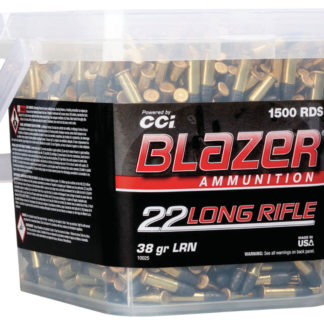 CCI 10025 Blazer Rimfire 22LR 38gr Lead Round Nose 1500/Box