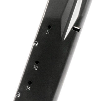 Mec-Gar MGWIT40LFAFC Standard  14rd 40 S&W Fits Tanfoglio Witness Large Frame Blued w/Anti-Friction Coating Carbon Steel