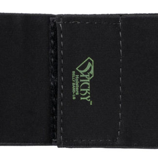Sticky Holsters BBLG Belly Band  Black Large Elastic 37"-58"