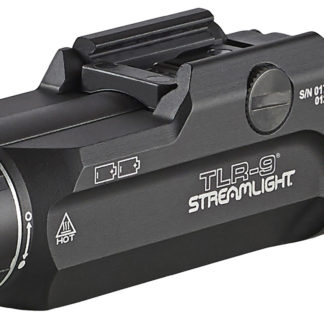 Streamlight 69464 TLR-9 Gun Light  Black Anodized 1,000 Lumens White LED