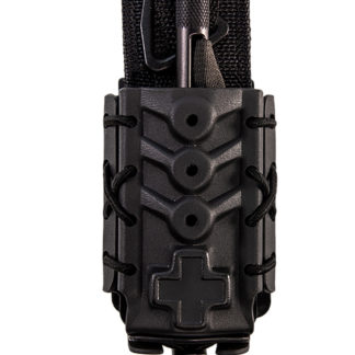 High Speed Gear 11TQK0BK Tourniquet TACO  Black Kydex, 2" Belt Clip/MOLLE U-Mount, Compatible w/ Most Tourniquets