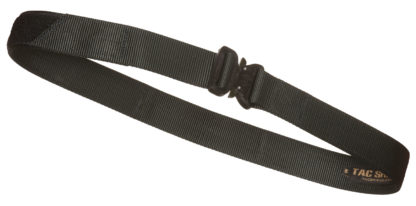 Tacshield T303LGBK Tactical Gun Belt Black Webbing 38"-42" 1.75" Wide Buckle Closure