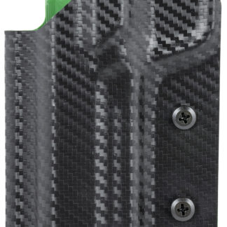 Uncle Mike's 54RNC75BGL Range/Competition Holster OWB Black/Green Boltaron Belt Slide Fits S&W M&P/S&W M&P 2.0/S&W Core/S&W M&P 1.0 Left Hand