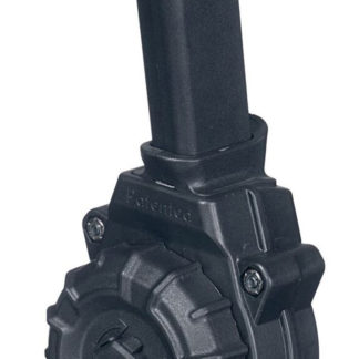 ProMag DRMA35 Standard  30rd Drum 9mm Luger Compatible w/ Glock 43X/48 Black DuPont Zytel Polymer