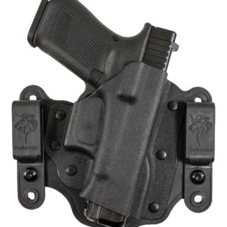 DeSantis Gunhide 176KA8BZ0 Intruder 2.0 IWB/OWB Black Kydex Belt Loop Fits Glock 43/43X Right Hand