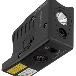 Nightstick TSM12G Light with Green Laser for Glock 26/26/33  Black 150 Lumens White LED