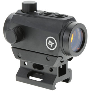 Crimson Trace 0102030 CTS-25  Matte Black 1 x 20 mm 4 MOA Red Dot
