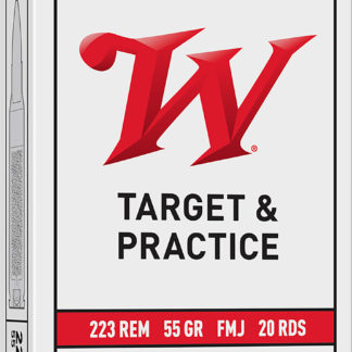 Winchester Ammo W223K USA  223Rem 55gr Full Metal Jacket 20 Per Box/50 Case