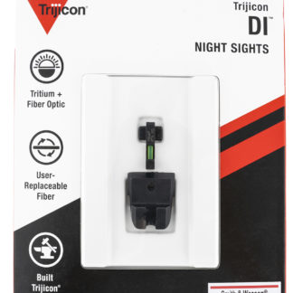 Trijicon 601108 DI Night Sight Set  Green/Tritium/Fiber Optic Front Sight-Green Tritium Black Outline Rear Sight Smith & Wesson M&P/M&P M2.0/SD9 VE