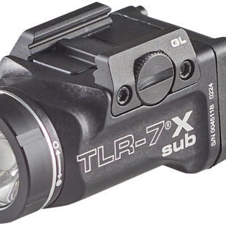Streamlight 69400 TLR-7 X Sub  Black Anodized 500 Lumens  White LED Glock 43X MOS/48 MOS/43X/48