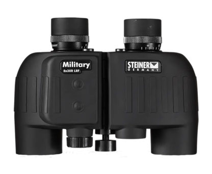 Steiner 2680 M830r Laser Rangefinder 8x 30mm Mil Radian Ranging Reticle, Floating Prism Auto Focus, Black Makrolon w/Rubber Armor