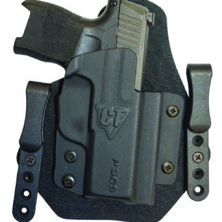 Comp-Tac C916GL297RBSN Sport-TAC  IWB Black Kydex/Nylon Belt Clip Fits Glock 26 Gen5 Right Hand